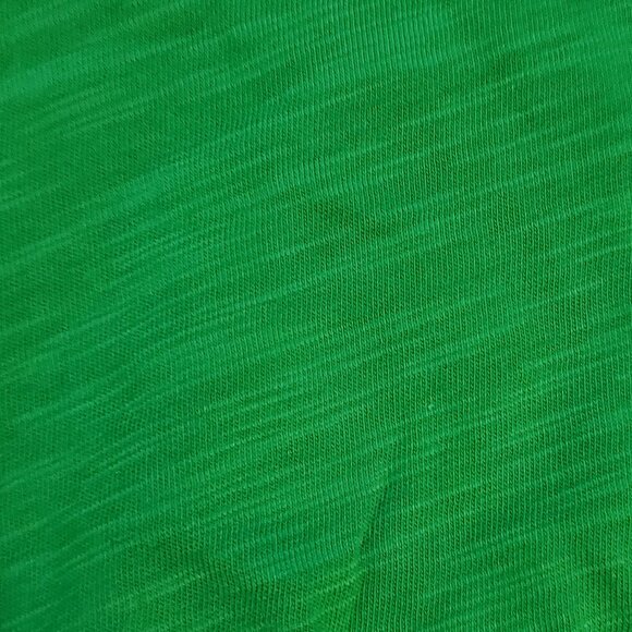 Sanctuary Twist Front Cropped Shirt Green Small New - Picture 3 of 4